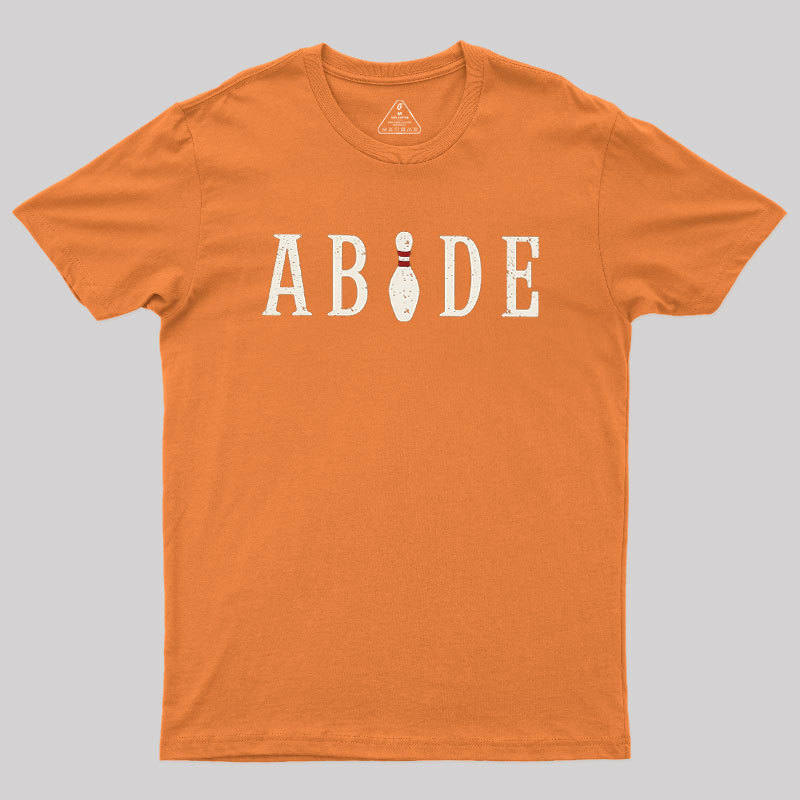Bowling Abide Geek T-Shirt