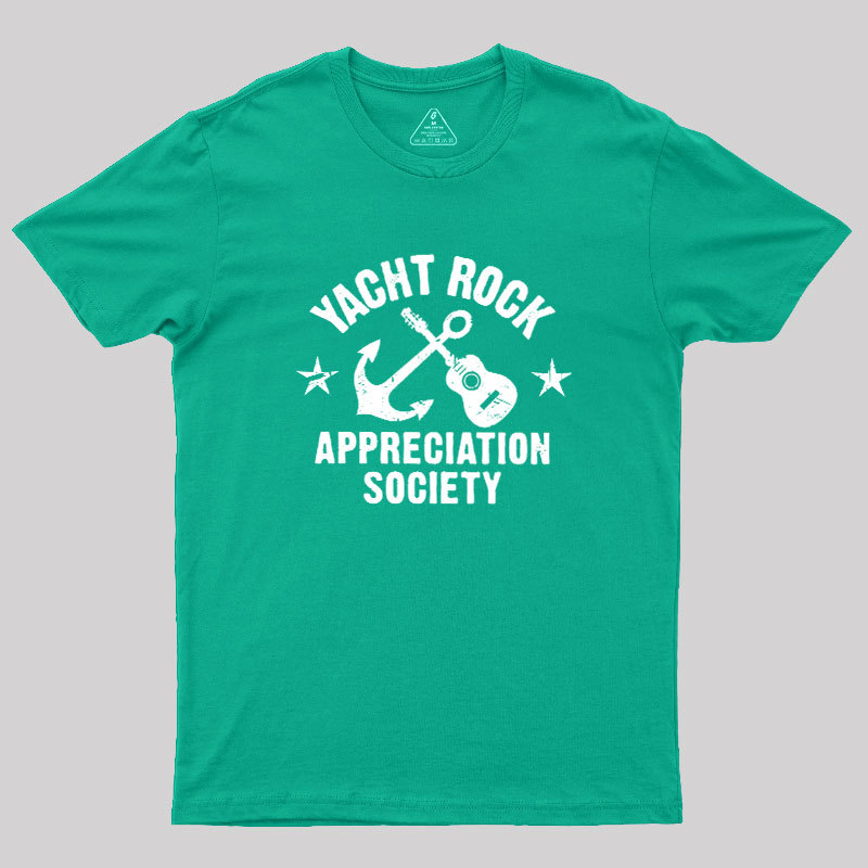 Yacht Rock Appreciation Society Geek T-Shirt