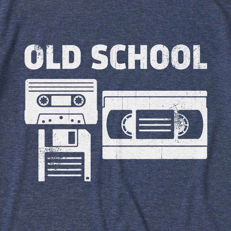 Old School Ultra Soft Heather Tee