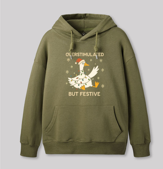 OVERSTIMULATED Geek Hoodie
