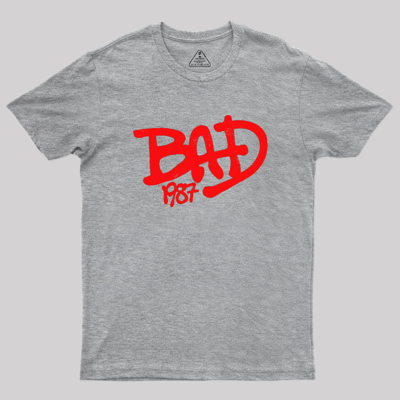 Bad 1987 Geek T-Shirt