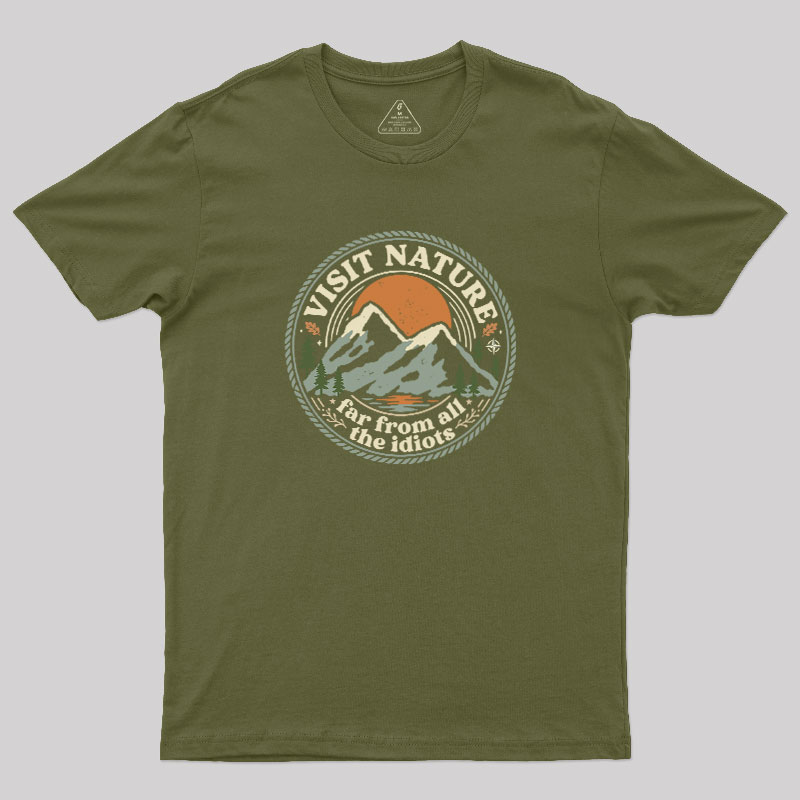 Visit Nature Geek T-Shirt