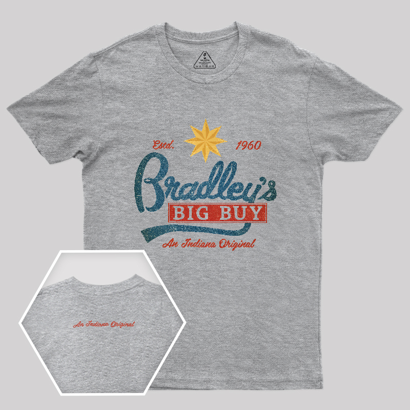 Bradleys Big Buy Vintage Geek T-Shirt