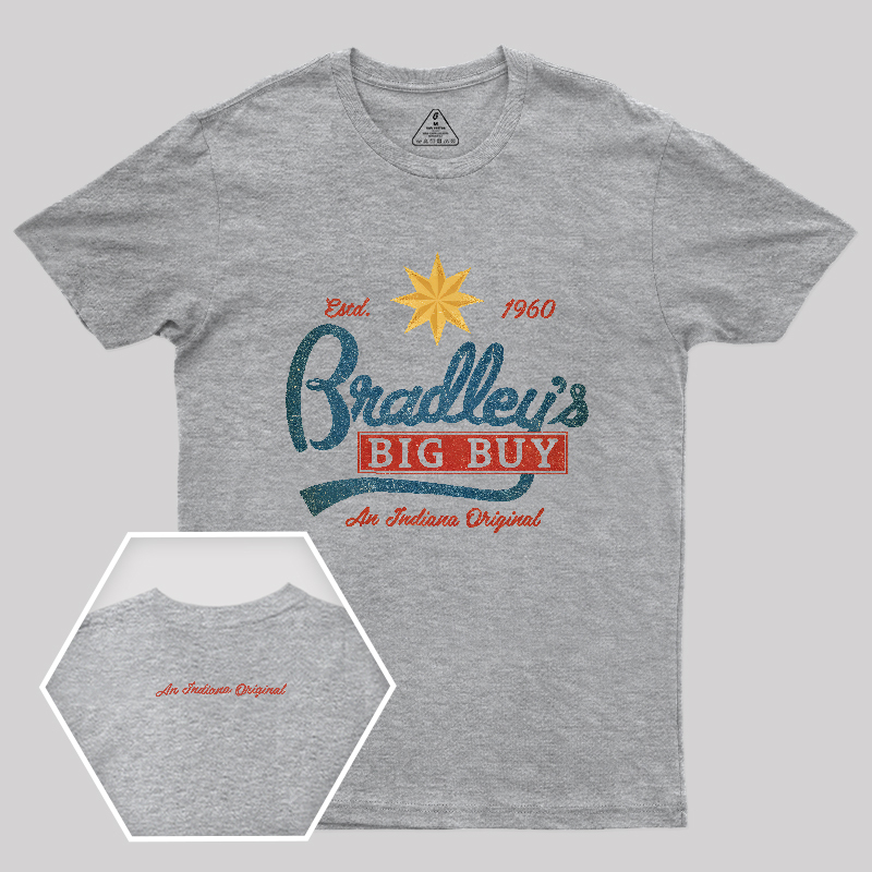 Bradleys Big Buy Vintage Geek T-Shirt