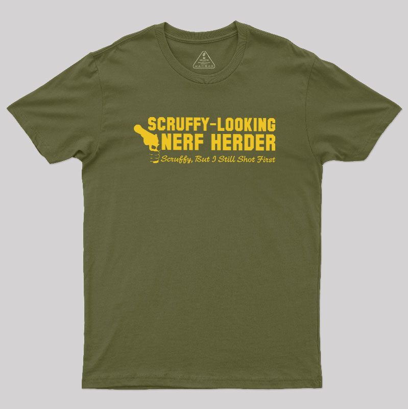 Scruffy Rebel Geek T-Shirt