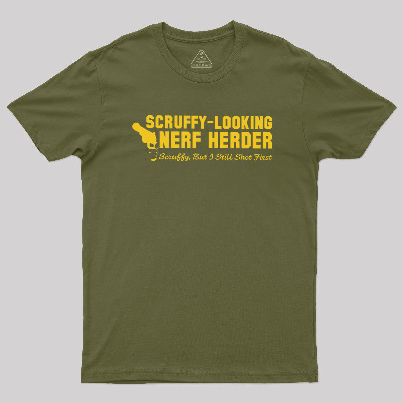 Scruffy Rebel Geek T-Shirt