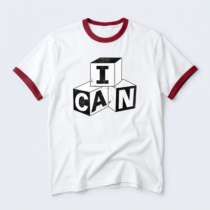 I Can Geek Retro Ringer T-Shirt