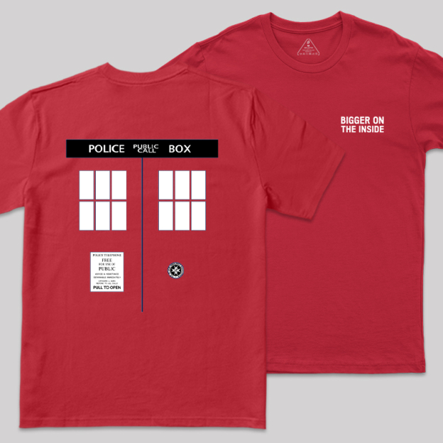 Bigger on the Inside Geek T-Shirt