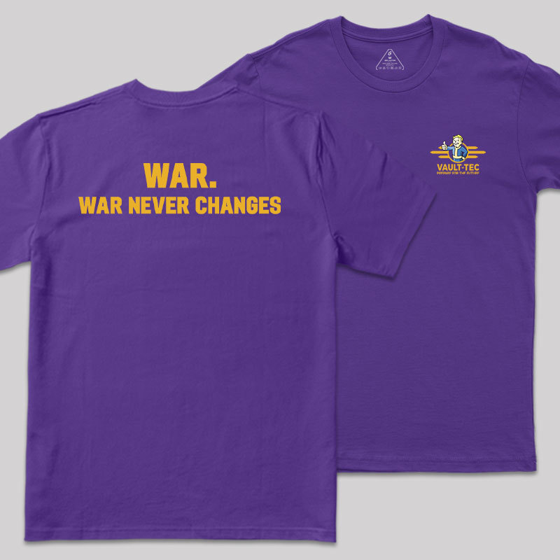 Eternal War Front and Back printing Geek T-Shirt