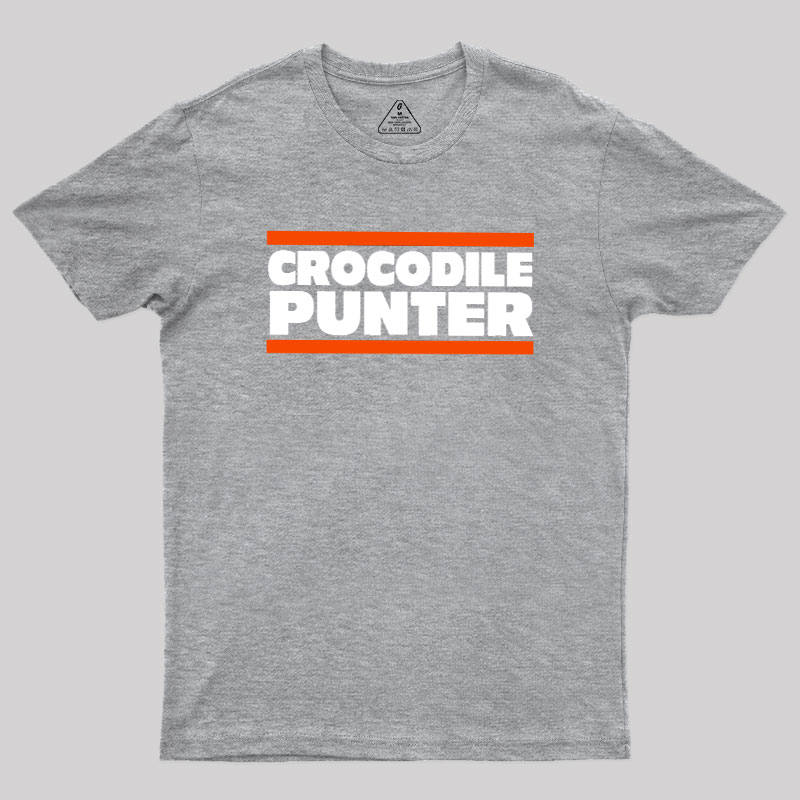 Crocodile Punter Geek T-Shirt