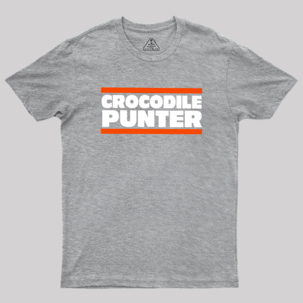 Crocodile Punter Geek T-Shirt