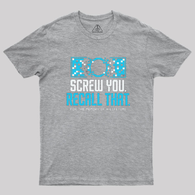 Memory Of A Lifetime Geek T-Shirt