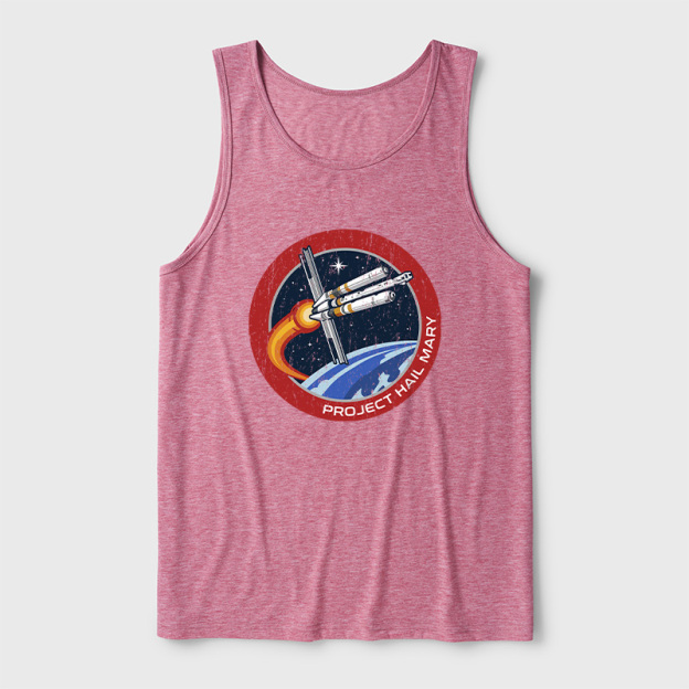 Space Rescue Mission Ultra Soft Heather Tank