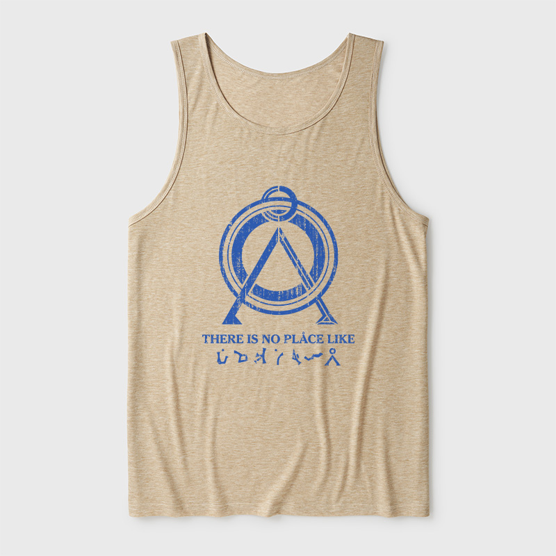 There Is No Place Like Home Vintage Stargate Ultra Soft Heather Tank
