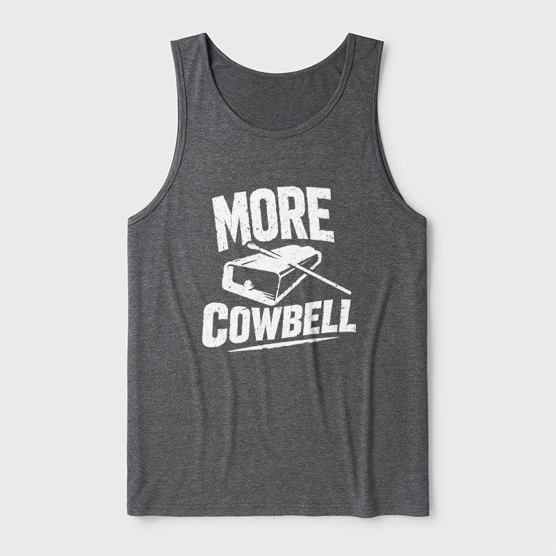 More Cowbell Ultra Soft Heather Tank