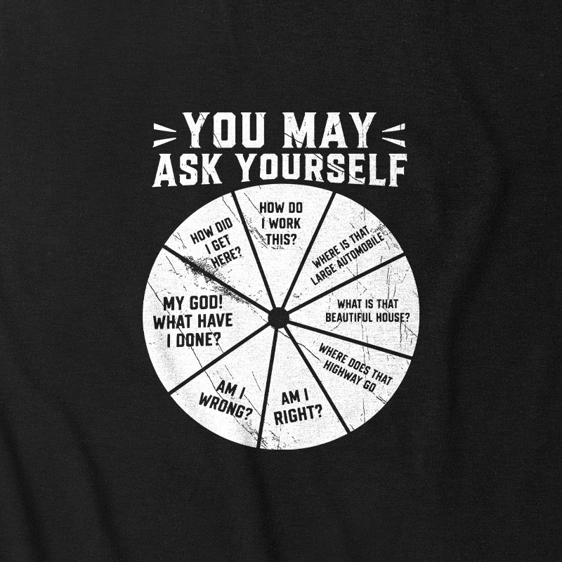 You May Ask Yourself Ultra Soft Heather Tank