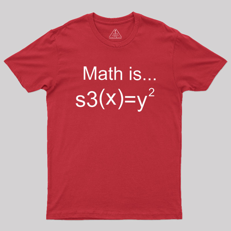 Math is Sexy Geek T-Shirt