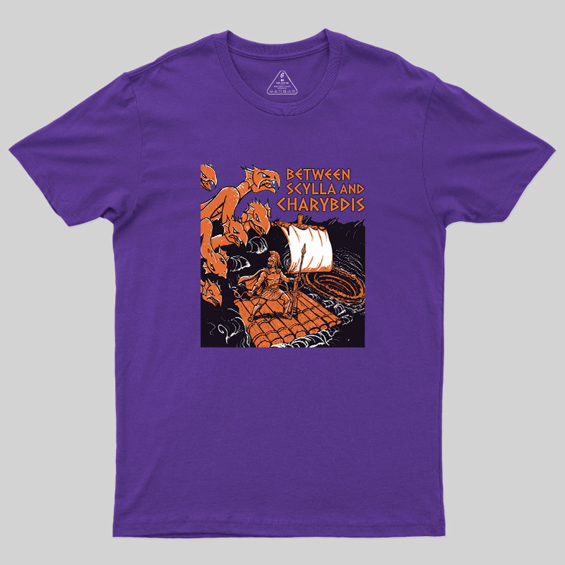 Scylla & Charybdis Greek Myth Graphic Geek T-Shirt