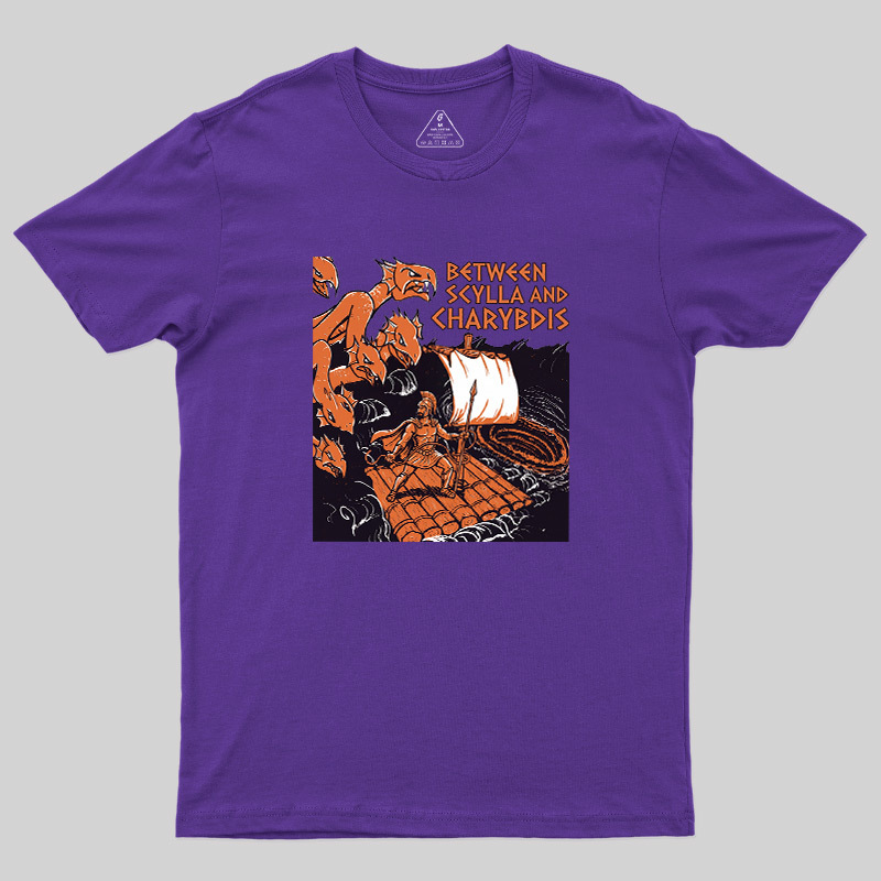 Scylla & Charybdis Greek Myth Graphic Geek T-Shirt