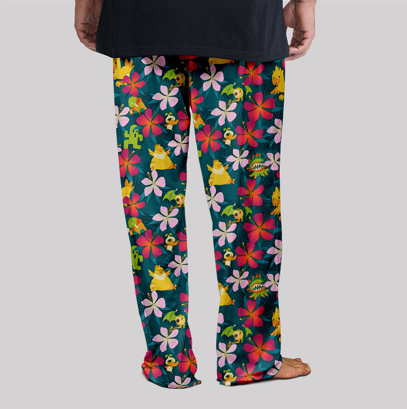 Summoned Beast Hawaii Geek Loungewear Pants