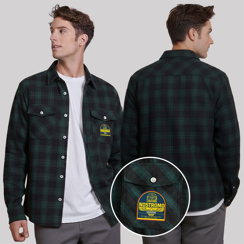 USCSS Nostromo Legacy Plaid Flannel Shirt