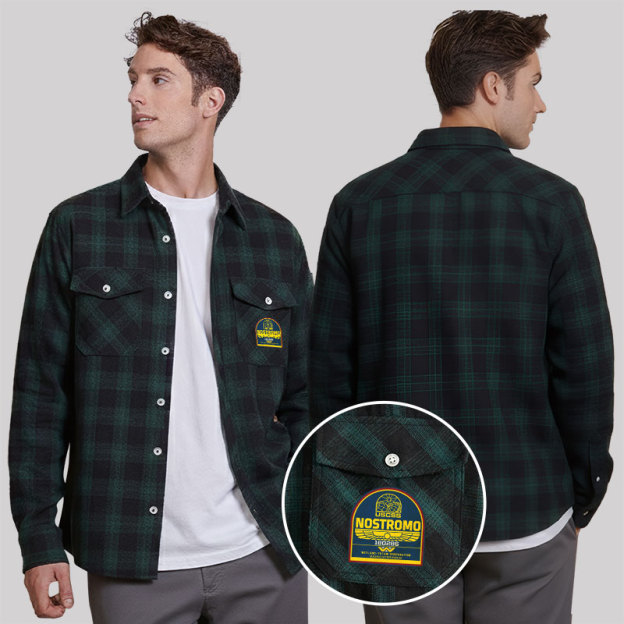 USCSS Nostromo Legacy Plaid Flannel Shirt