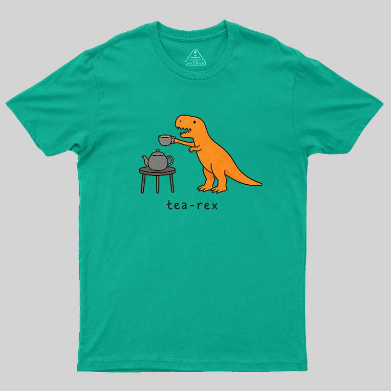 Tea-Rex Geek T-Shirt