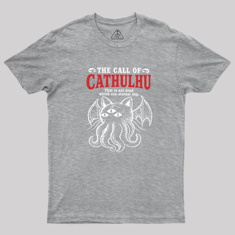The Call of Cathulhu Geek T-Shirt