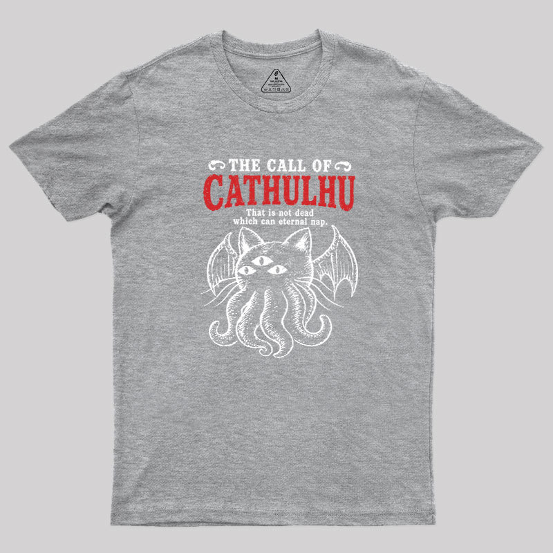 The Call of Cathulhu Geek T-Shirt