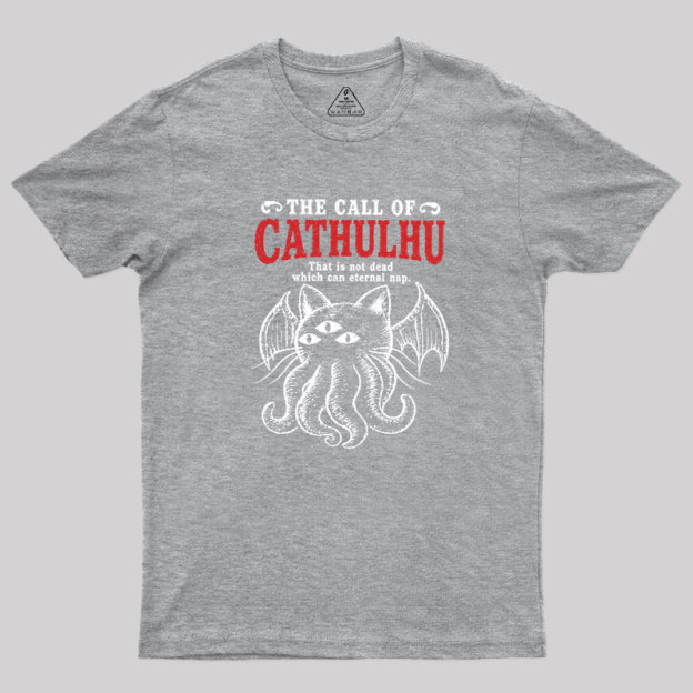 The Call of Cathulhu Geek T-Shirt