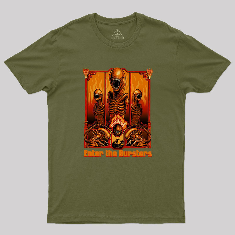 Enter the Bursters Geek T-Shirt