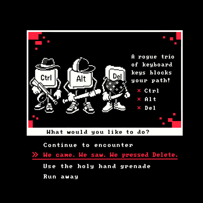 What Would You Like To Do Geek T-Shirt