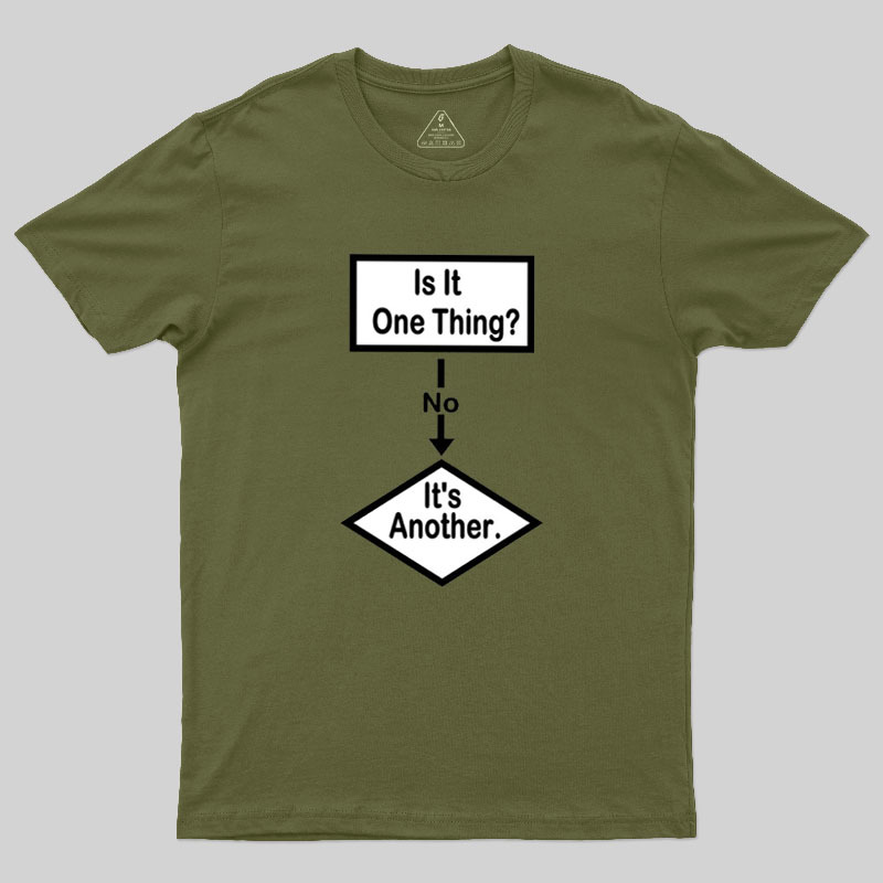 Flow Chart Of Life Geek T-Shirt