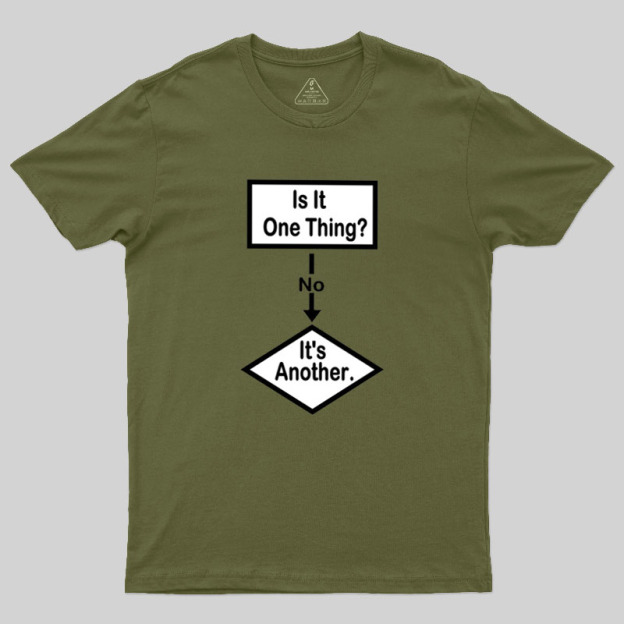 Flow Chart Of Life Geek T-Shirt