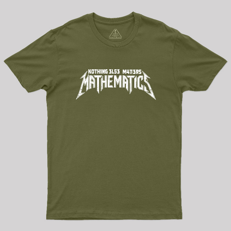 Mathematics Matters Geek T-Shirt