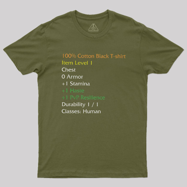 WoW Funny Geek T-Shirt