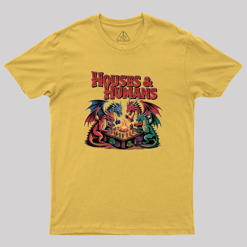 Houses Humans Geek T-Shirt