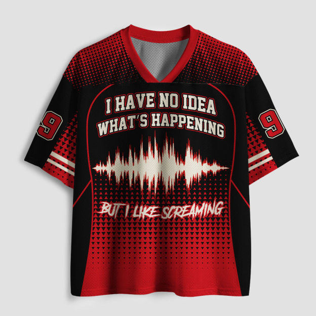 Scream Vibes Geek Mesh Jersey