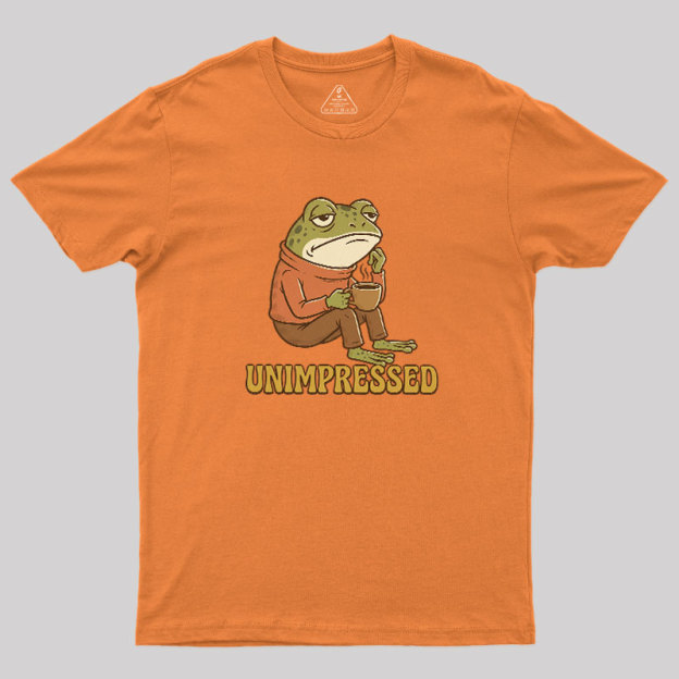 Mr. Unimpressed Geek T-Shirt