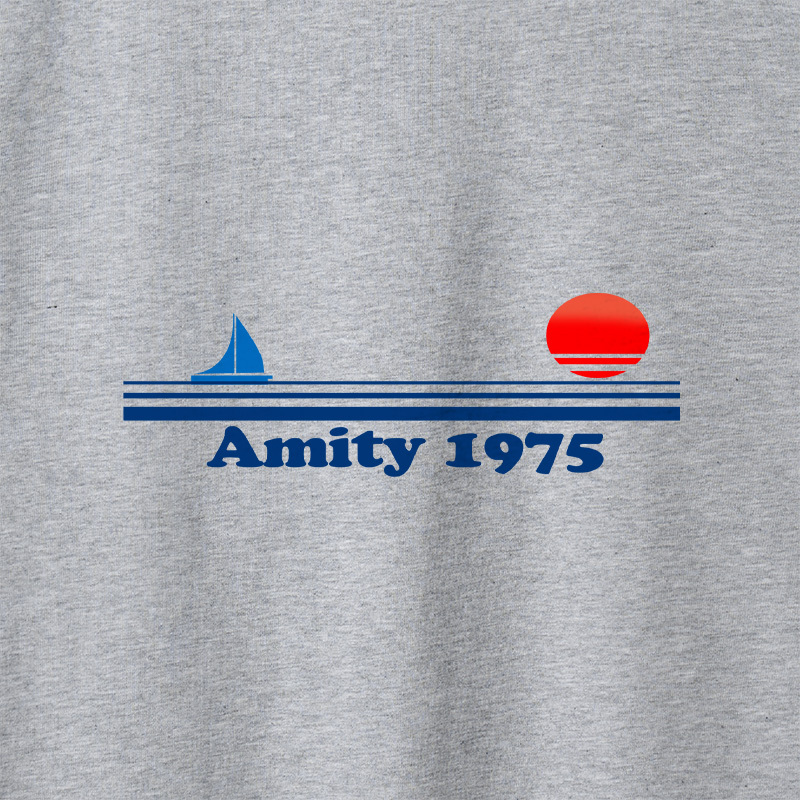 Sunset 1975 Geek Retro Raglan Long-Sleeve Tee