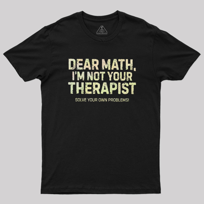 Dear Math Geek T-Shirt