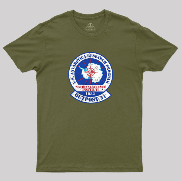 Outpost 31 Antarctica 1982 Geek T-Shirt