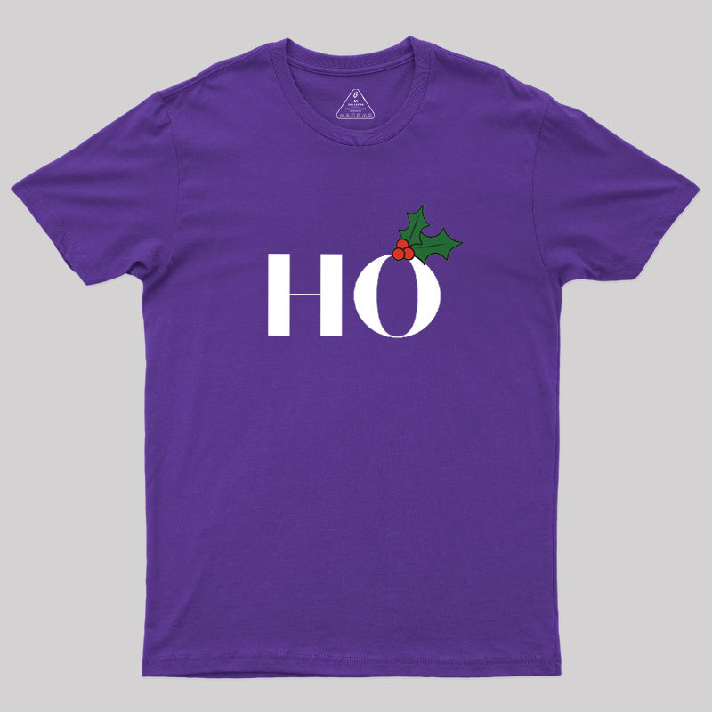 Christmas Ho Holly Classic Geek T-Shirt