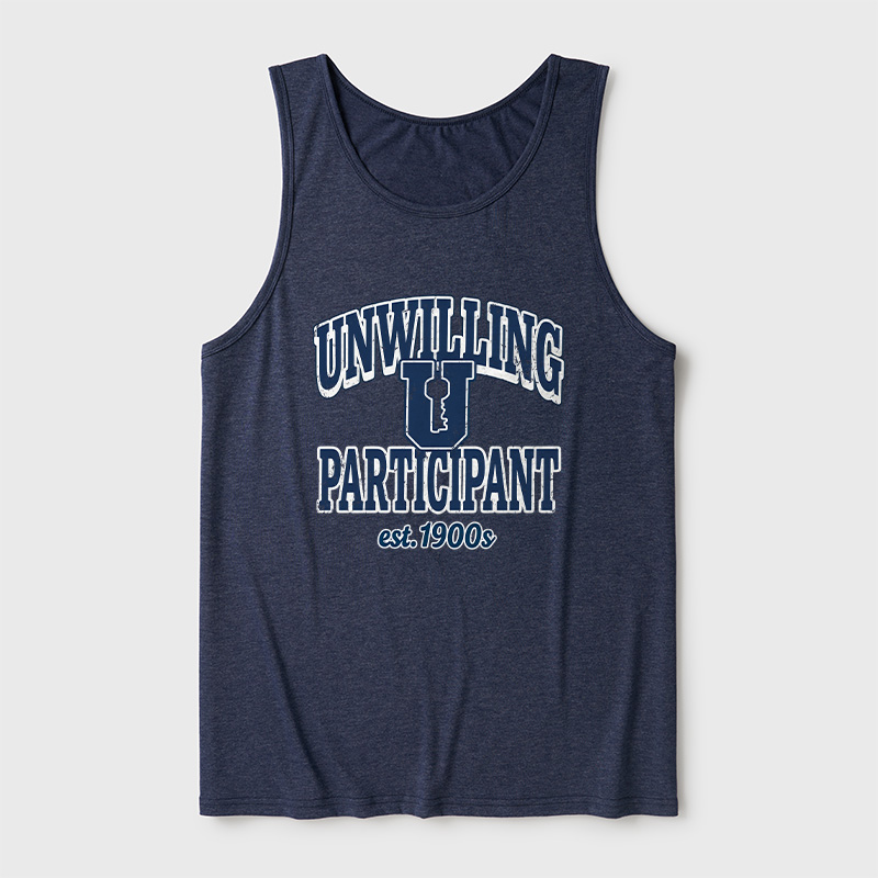 Unwilling Participant Ultra Soft Heather Tank