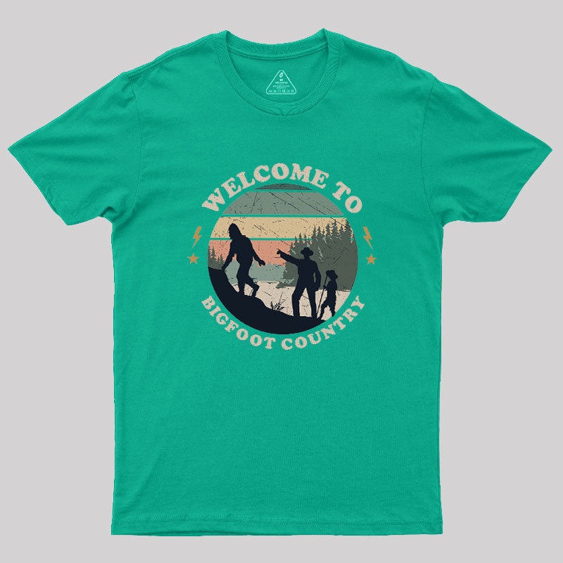 Bigfoot Country Geek T-Shirt