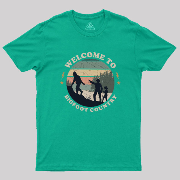 Bigfoot Country Geek T-Shirt