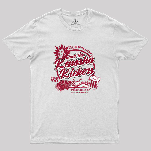 Kenosha Kickers Tour 90s Geek T-Shirt