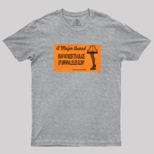 A Major Award Card Geek T-Shirt