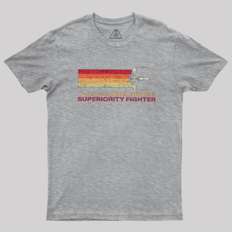 Starfighter Stripes Geek T-Shirt