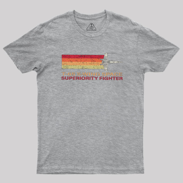 Starfighter Stripes Geek T-Shirt